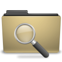 manilla, saved, Folder, Find, search, seek DarkKhaki icon