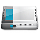 Computer, monitor, Applet, Display, screen, Modem, Gnome Gainsboro icon
