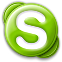 Skype OliveDrab icon