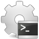 script, executable, Application Gainsboro icon