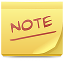 Note, stock Icon