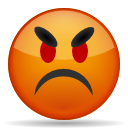 Face, Angry Chocolate icon