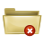 Del, remove, delete, Folder Icon