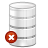 Del, delete, remove, db, Database Gainsboro icon