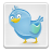 Sn, paper, button, document, social network, boxed, Animal, Blue, bird, twitter, File, Badge, Social Icon