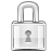Lock, security, locked Gainsboro icon