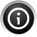 about, Black, Info, Information DarkSlateGray icon