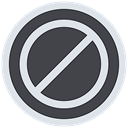 no, stop, cancel DarkSlateGray icon