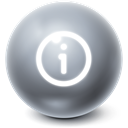 Bright, Info, Information, about, Ball DimGray icon