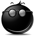 Emotion, Face, Emoticon Black icon