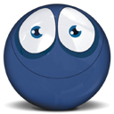 Face, Emoticon, Emotion DarkSlateBlue icon