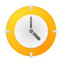 time, Clock, history, alarm clock, Alarm Orange icon