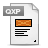 File, qxp, document, paper Icon