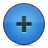 Blue, plus, button, Add CornflowerBlue icon