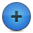 Blue, plus, button, Add Icon