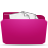 pink, Folder, stuffed MediumVioletRed icon