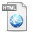 html, File, paper, document Icon