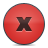 remove, Del, button, delete, red IndianRed icon