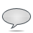 Bubble, speech, grey Gainsboro icon