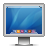 screen, Display, Aqua, monitor Icon