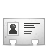 profile, Vcard, business card WhiteSmoke icon