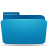 Folder, Blue LightSeaGreen icon