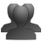 Human, user, people, group, profile, Account DarkSlateGray icon