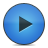 button, Blue, play CornflowerBlue icon