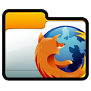 mozilla, Firefox, Browser Black icon