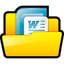 word, microsoft Gold icon