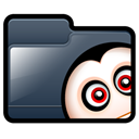 Folder, Dracula Black icon