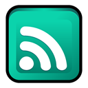 Newsfeed, Atom LightSeaGreen icon