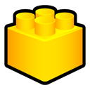 Designer, Toy, Lego Gold icon