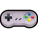 Sn, nintendo Black icon