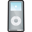 silver, ipod, nano Icon