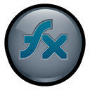 macromedia, Mx, flex Black icon