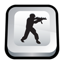 Counter, Strike Black icon