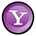 yahoo, Messenger, alternate MediumOrchid icon