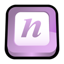 microsoft, office, onenote Plum icon