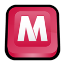 security, Center, Mcafee IndianRed icon
