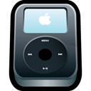 Apple, Black, ipod, video DarkSlateGray icon