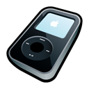 video, Black, ipod Black icon