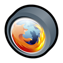 Browser, Firefox, mozilla Black icon