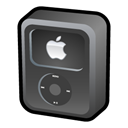 ipod, video, Black DarkSlateGray icon