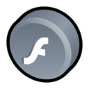 player, Flash, macromedia LightSlateGray icon