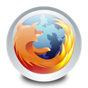 mozilla, Browser, Firefox Black icon