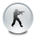 Counter strike, Counter, Strike Gainsboro icon