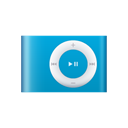 ipod, shuffle, Blue Icon
