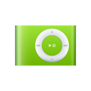 shuffle, green, ipod Icon