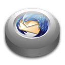 Thunderbird, mozilla Black icon